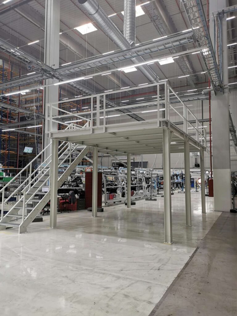 Lasermaschinen-Podium